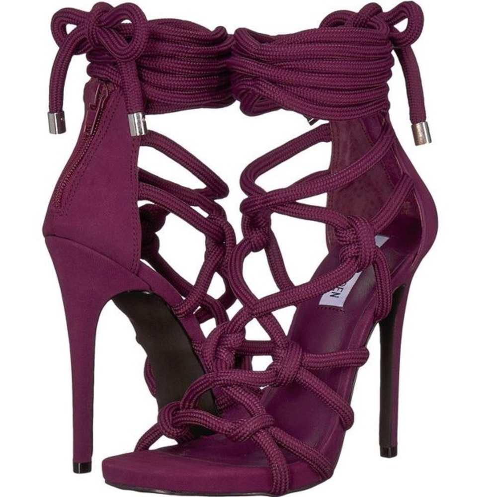 Steve Madden Dream Nubuck Heeled Sandals